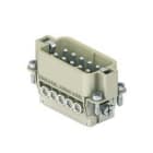 Ilme - Insert mâle à visser 10P+T 16A 250V gabarit 49.16