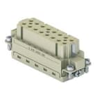 Ilme - Insert femelle à sertir 16P+T 16A 250V numéroté de 17 à 32