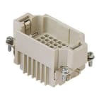 Ilme - Insert mâle à sertir 42P+T 10A/250V gabarit 57.27