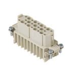Ilme - Insert femelle à sertir 25P+T 10A 250 gabarit 66.16