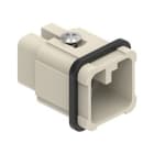 Ilme - Insert mâle à sertir 7P+T 10A 250V gabarit 21.21