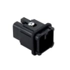 Ilme - Insert mâle à sertir 7P+T 10A 250V noir gabarit 21.21