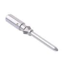 Ilme - Contact à sertir mâle argenté 10A pour fil section 0.5mm² AWG20
