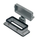 Ilme - Embase encastrée 4 pivots + couvercle - gabarit 77.27