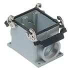 Ilme - Embase saillie 2 leviers - 1 entrée PG42 - gabarit 77.62