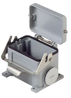 Ilme - Embase saillie 1 levier + couvercle 1 ou 2 entrées PG36 - gabarit 104.62