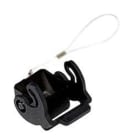 Ilme - Couvercle plastique noir avec levier et joint pour inserts femelles