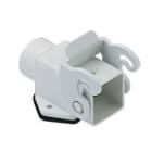 Ilme - Embase encastrée coudée avec sortie presse-étoupe PG11 gabarit 21.21