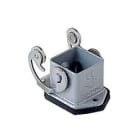 Ilme - Embase alu encastrée levier inox gabarit 21.21