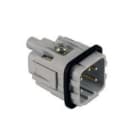 Ilme - Insert mâle à visser 4P+T 10A 250V gabarit 21.21