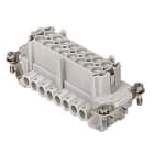 Ilme - Insert femelle à visser 16A 500V 16P+T gabarit 77.27