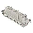 Ilme - Insert femelle à visser 16A 500V 24P+T numéroté de 25 à 48 - gabarit 104.27