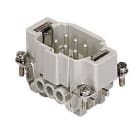 Ilme - Insert mâle à vis 16A 500V 6P+T gabarit 44.27