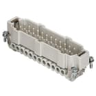 Ilme - Insert mâle à vis 16A 500V 24P+T numéroté de 25 à 48 - gabarit 104.27