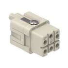 Ilme - Insert femelle 5P+T 16A 400V à sertir gabarit 21.21