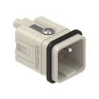 Ilme - Insert mâle 5P+T 16A 400V à sertir gabarit 21.21