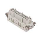 Ilme - Insert femelle à lame de pression 24P+T 16A 500V - gabarit 104.27