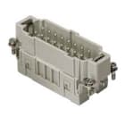 Ilme - Insert mâle à lame de pression 16P+T 16A 500V - gabarit 77.27