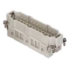 Ilme - Insert mâle à lame de pression 24P+T 16A 500V - gabarit 104.27