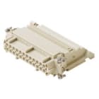 Ilme - Insert femelle bornier 16A 400V 24P+T racc. à visser montage droite