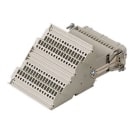Ilme - Insert mâle bornier 10A 250V 64P+T racc. à visser montage gauche gabarit 104.27