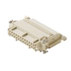 Ilme - Insert bornier femelle 24P+T 16A 500V racc. LP montage gauche gabarit 104.27