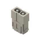 Ilme - Insert mâle 2 pôles 40A 1000V vis axiale - pour section 2.5 à 8 mm²
