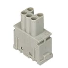 Ilme - Insert femelle 5 pôles - 16A - 400V à lame de pression