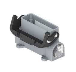 Ilme - Embase saillie haut profil 1 levier 2PG16 gabarit 66.16