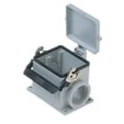 Ilme - Embase saillie 2 entrées M40 1 levier + couvercle - gabarit 77.62