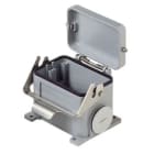 Ilme - Embase saillie 1 levier + couvercle 1 ou 2 entrées M50 - gabarit 104.62