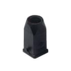 Ilme - Capot plastique noir sortie verticale M20 gabarit 21.21