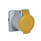 Ilme - Socle droit 220V 16A 2P+T IP44 pour coffret FM