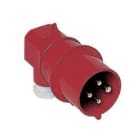 Ilme - Fiche mobile coudée 380V 32A IP44 3P+N+T