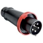 Ilme - Fiche mobile 125A 380/415V 3P+T IP67 série heavy duty - noire