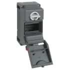 Ilme - Prise verrouillée 380V 16A 3P+T IP66/67 mil box - empl. pr modulaire