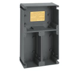 Ilme - Coffret pour 2 prises verrouillées TM + Emplacement pour équipements modulaires