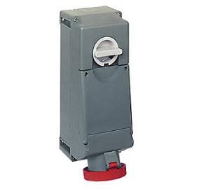Ilme - Prise verrouillée 380V 63A 3P+T IP66/67 - série TM