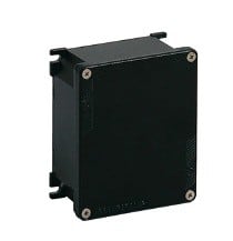 Ilme - Boîte aluminium noire - dimensions 217x253x93 mm - série Ambiance Agressive