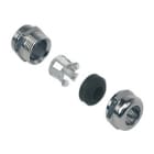 Ilme - Presse-étoupe complet laiton nickelé filetage M25, IP68