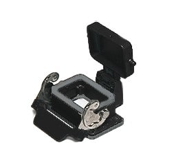 Ilme - Embase encastrée 1 levier + couvercle gabarit 44.27 - série Ambiance Agressive