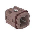 Ilme - Insert mâle 4P+T 10A 250V à visser gabarit 21.21 série 180° C