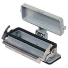 Ilme - Embase encastrée 1 levier + couvercle aluminium - gabarit 57.27 - série V-TYPE