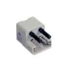 Ilme - Insert Desina mâle pour 2 contacts optique POF et 5 contacts auxiliaires