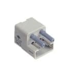 Ilme - Insert mâle Desina - 2 pôles 0,2mm HCS fibre optique + 4 P+T 10A/25V 1,5mm²