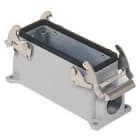 Ilme - Embase saillie haut profil 2 leviers 2M32 - gabarit 77.27- série V-TYPE IP67