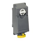 Ilme - Prise avec inter. de verrouillage 2P+T 16A 100/130v IP66/67 sans boitier