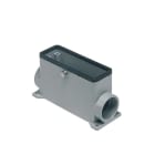 Ilme - Embase saillie haut profil avec pivots pour levier central 2PM32 gabarit 57.27