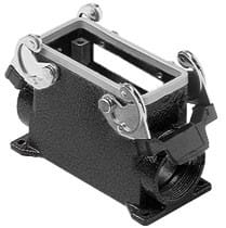 Ilme - Embase saillie haut profil 2 leviers 1x M40- gab77.27-série Ambiance Agressive