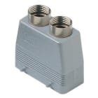Ilme - Capot haut profil 4 pivots 2M20 sortie verticale gabarit 77.27